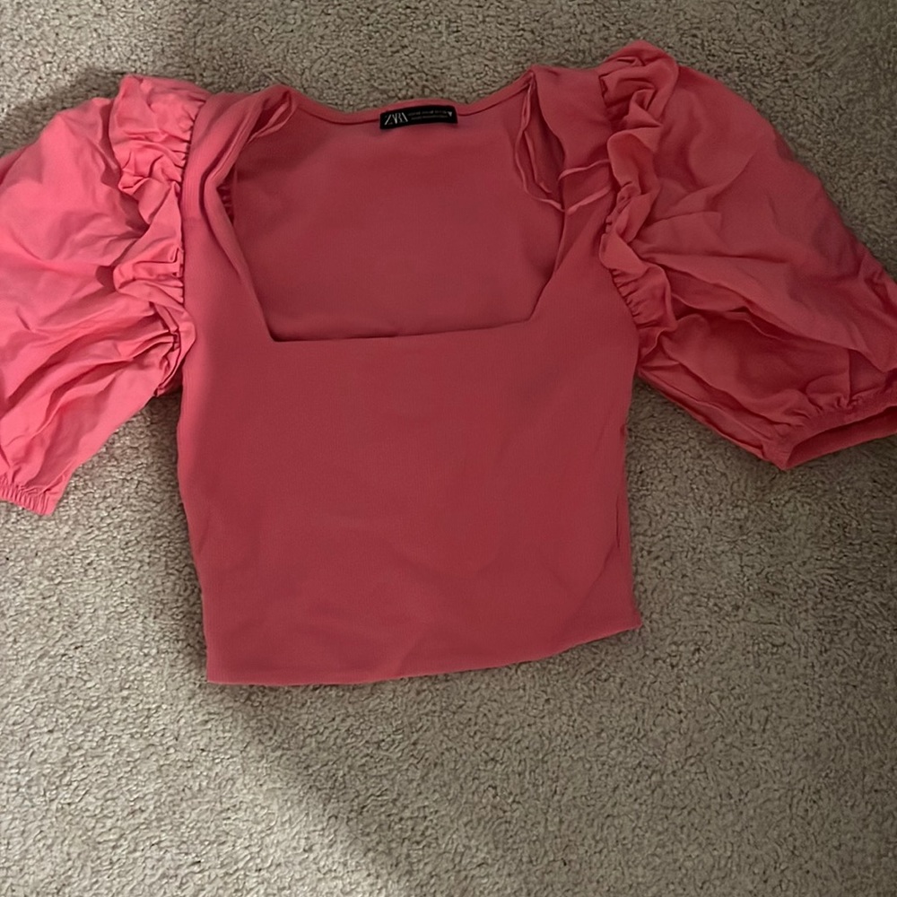 Pink Zara top